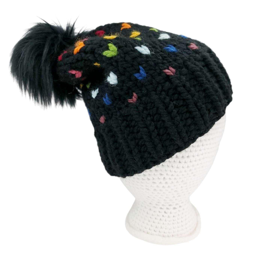 Adult Hat - The Rainbow Luna Beanie by Charlie & Luna Co.