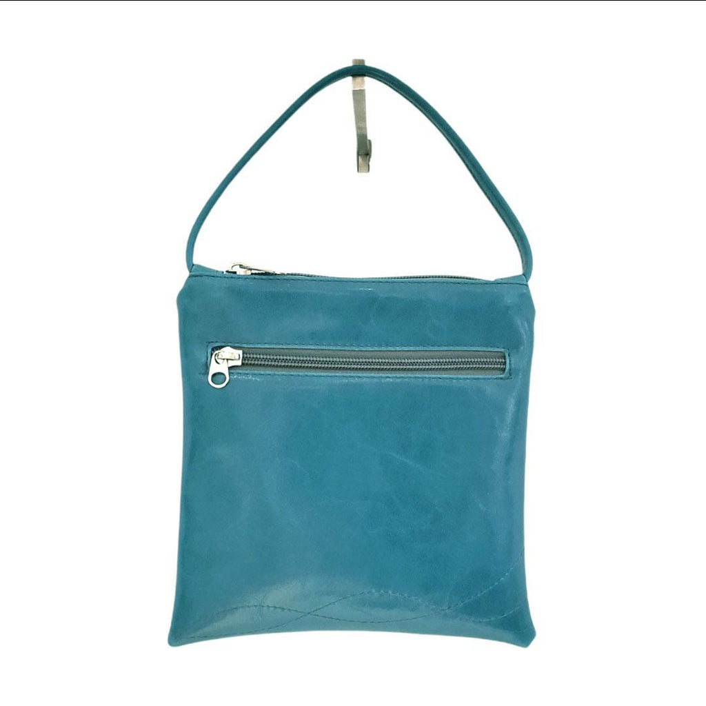 Bag - Cha Cha Tall Adjustable Small Cross Body (Teal) by Crystalyn Kae