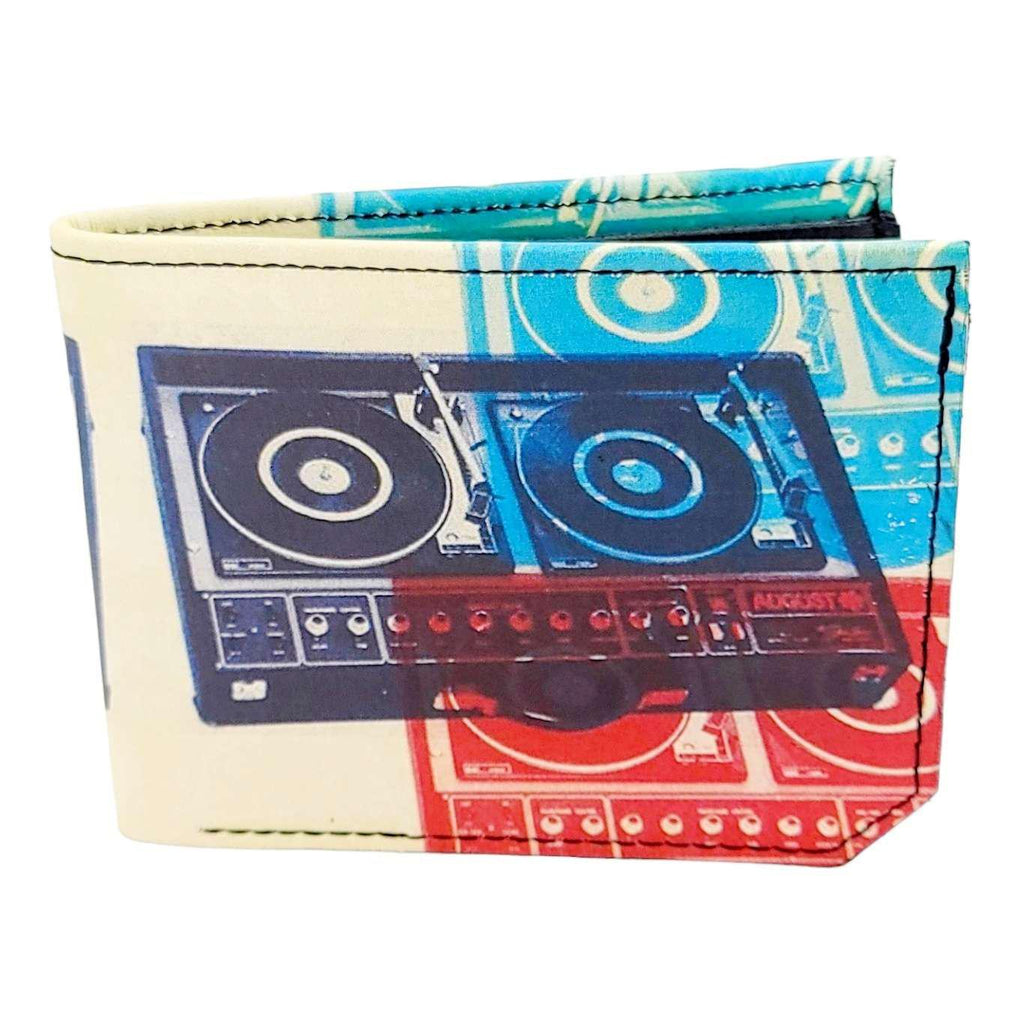 Leather Wallet - Turntables by Backerton