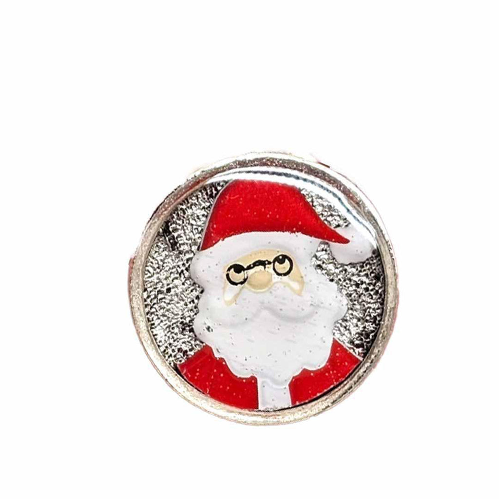 Lapel Pin - Mr. & Mrs. Clause & Reindeer (Assorted Styles) by XV Studios