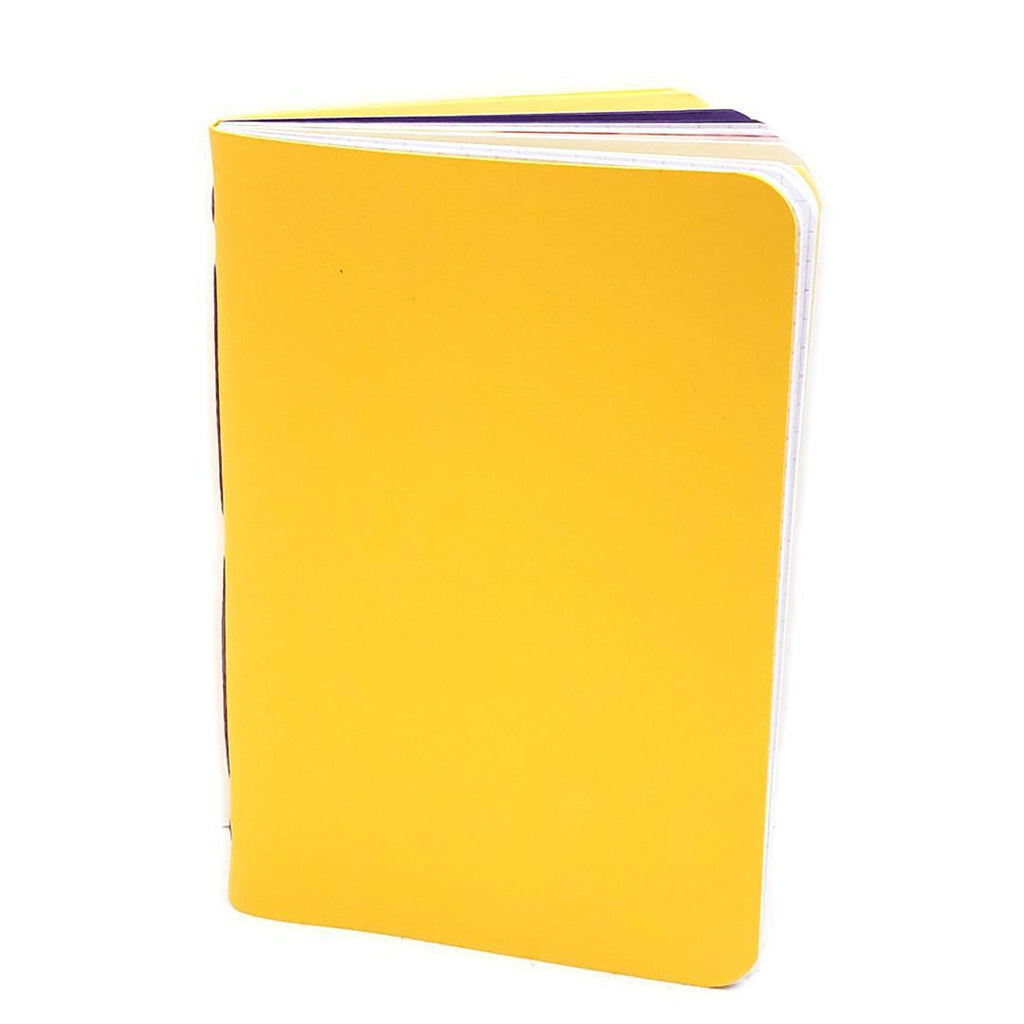 Journal - Yellow Mixed Paper Notebook (Large or Small) by Original Brooks