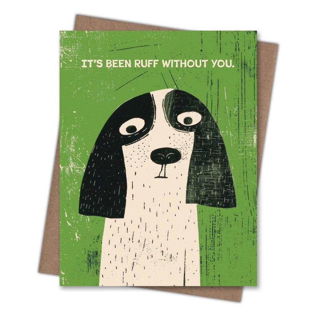 Card - Thinking of You - Ruff Without You by Scarecrow & Nut Tree