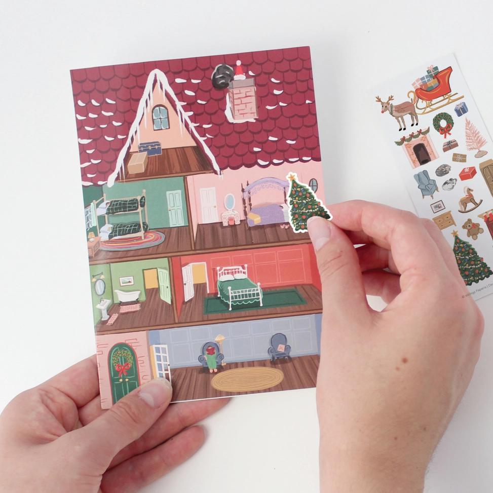 Card - Holiday - Holiday House by Inklings Paperie