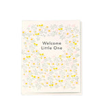 Card - Baby - Floral Welcome Little One by Ilee Papergoods, image 1 of 3