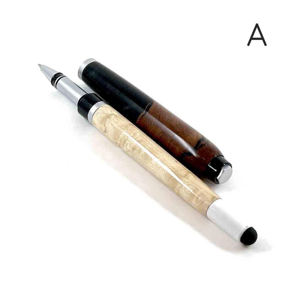Pen - Pool Cue - Stylus Tip Hackberry Wood (A or B) by Embark Wood