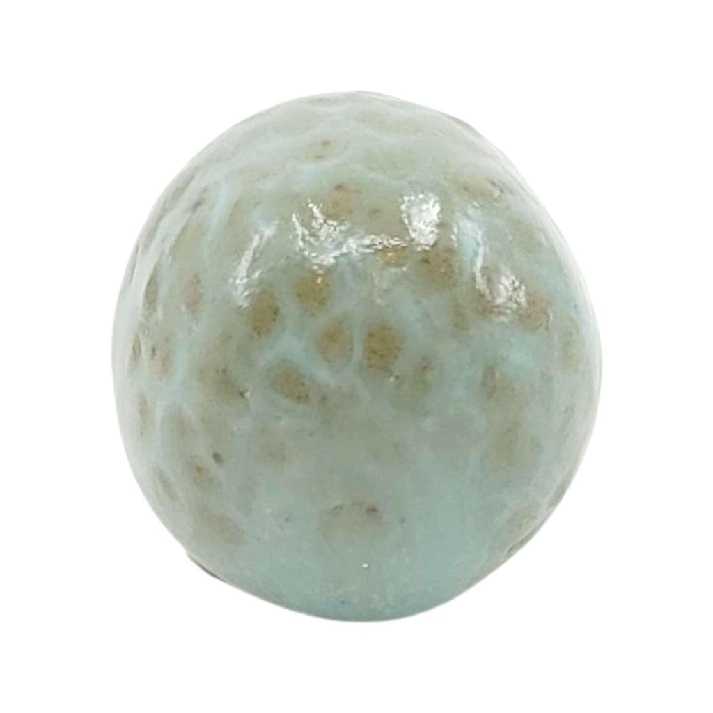 Collectible - Tea Pet Figurine (Blue Hedgehog) by Mist Ceramics