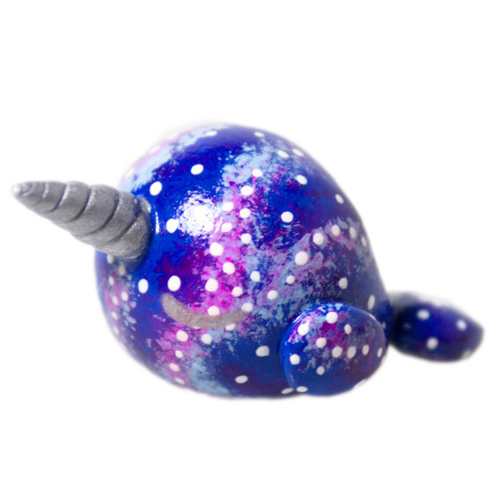 Figurine - Dark Galaxy Narwhal by Mariposa Miniatures