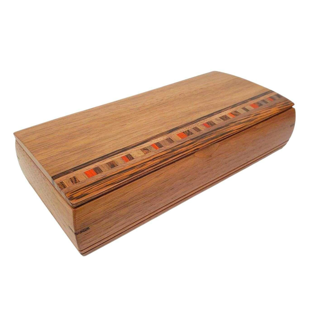 Jewelry Box - Cache Box (Padauk, Walnut, Wenge) by Mikutowski Woodworking