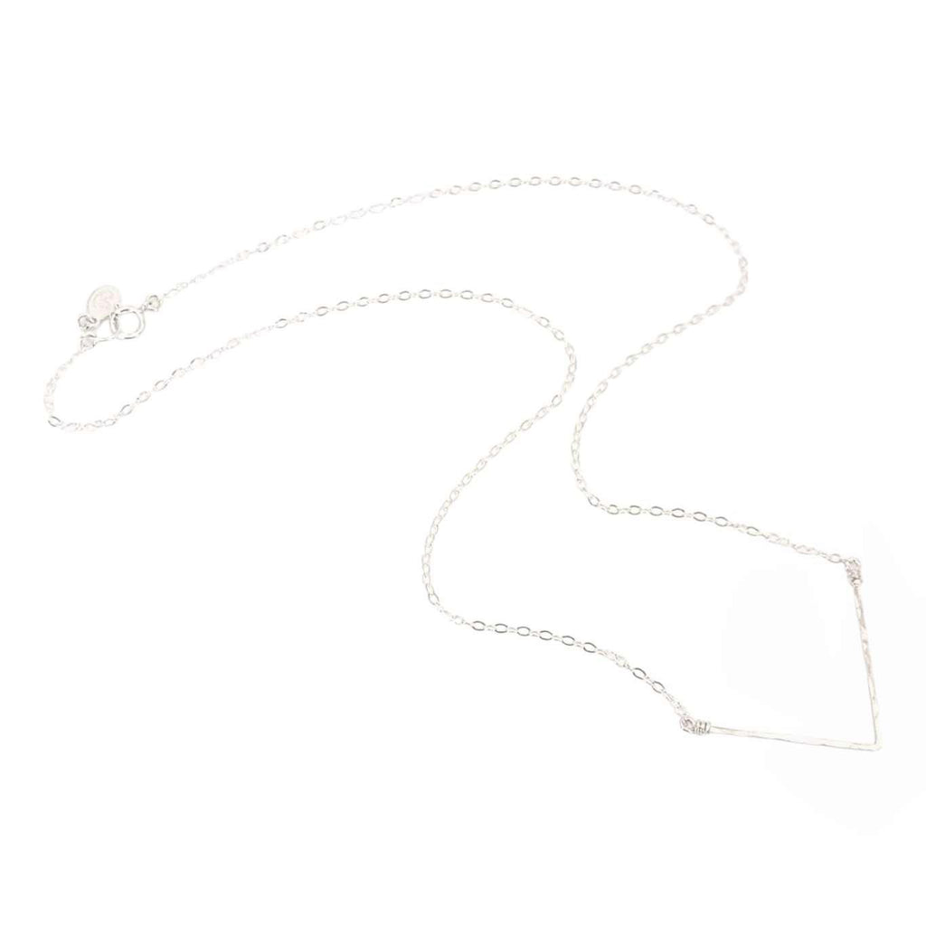 Necklace - Chevron (Sterling Silver) by Foamy Wader