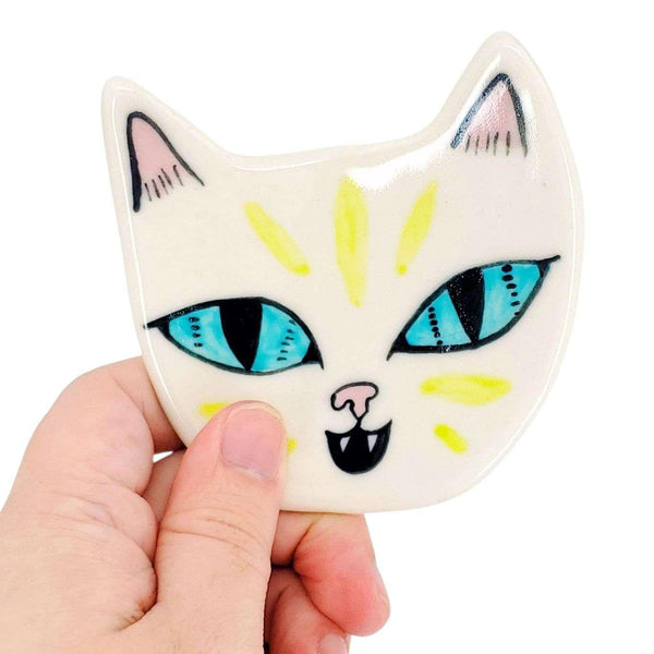 Ring Dish - Little Tiger (Blue) by Erika Rier
