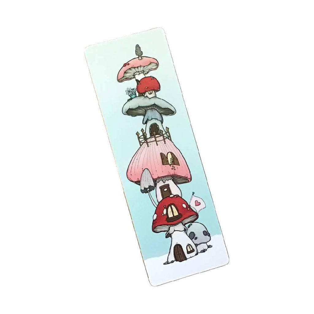 Bookmark - Mushroom Apartment Bookmark by World of Whimm