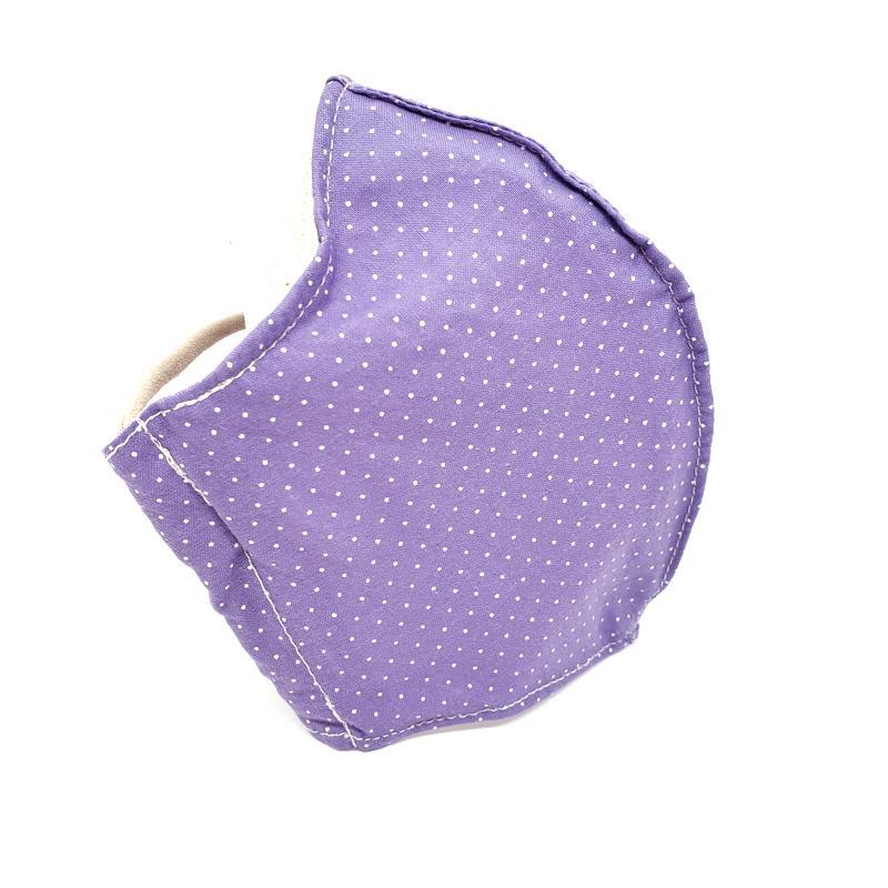 Large - Purple Polka Dots (white lining) by imakecutestuff