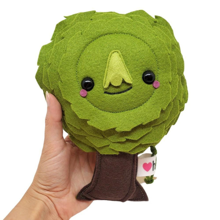 Plush - Maple Tree Moss Green by Hi Tree!