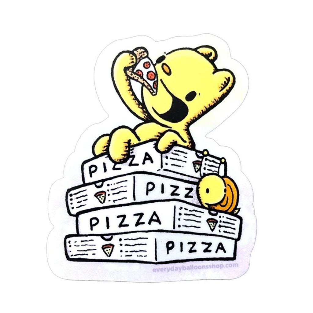 Sticker - Pizza Box Buddies by Everyday Balloons Print Shop