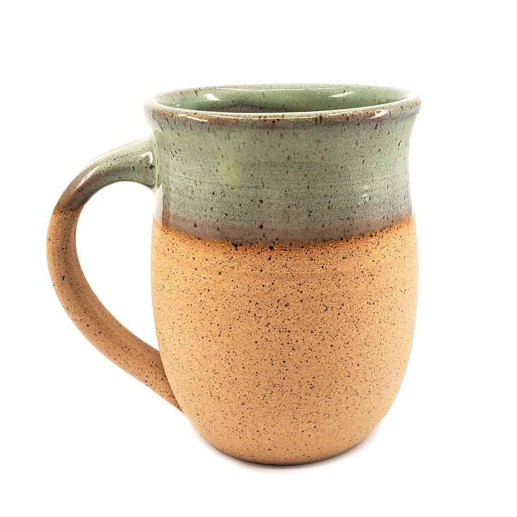 (20% Off) Mug - 16oz - Mountain Mug - Seafoam Early Morning by Forest Jeannie Pottery