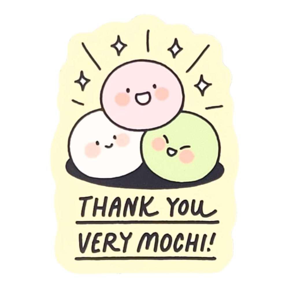 Vinyl Stickers - Thank You Very MOCHI! by Mis0 Happy