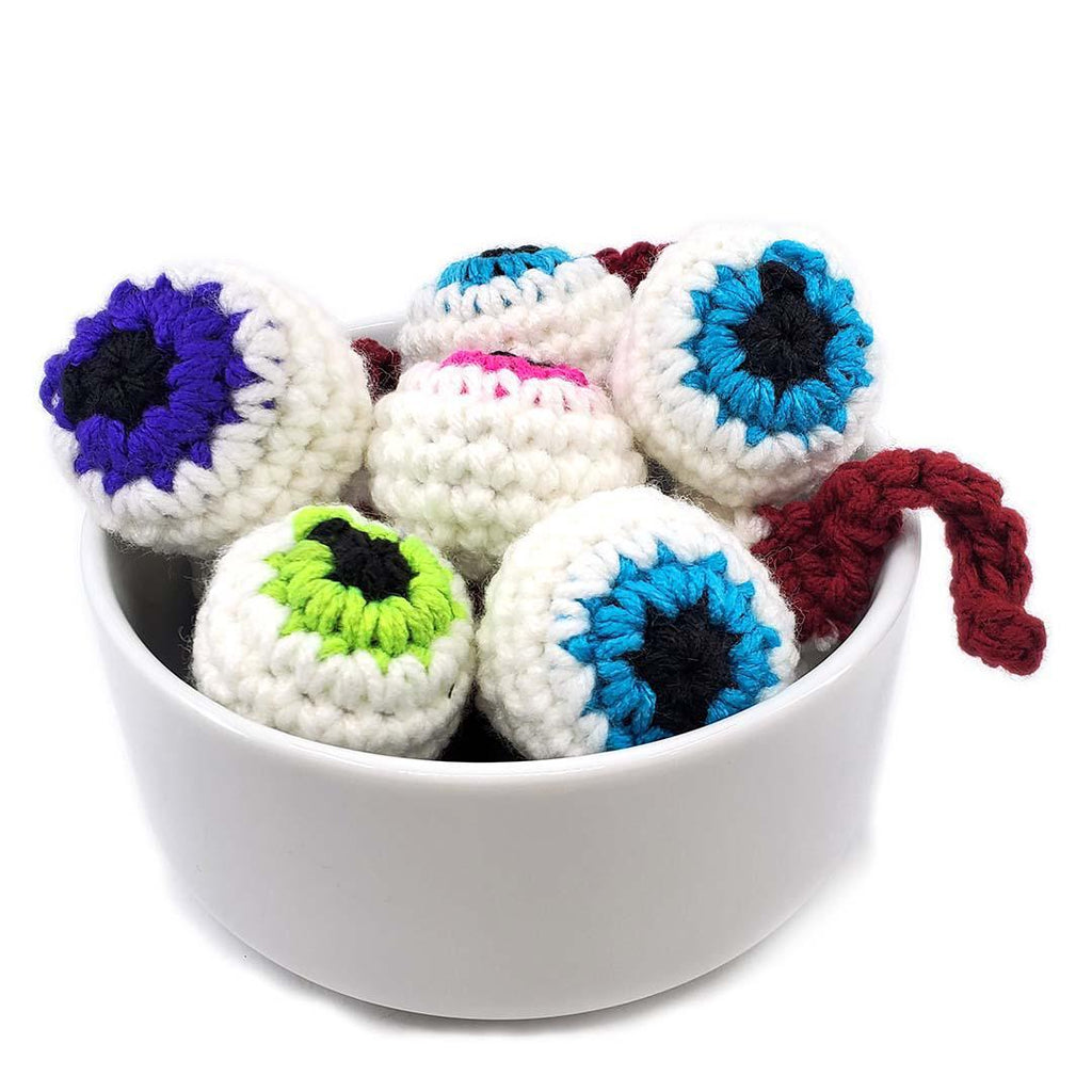 Cat Toy - Catnip Eyeballs Assorted Colors by Scary White Girl