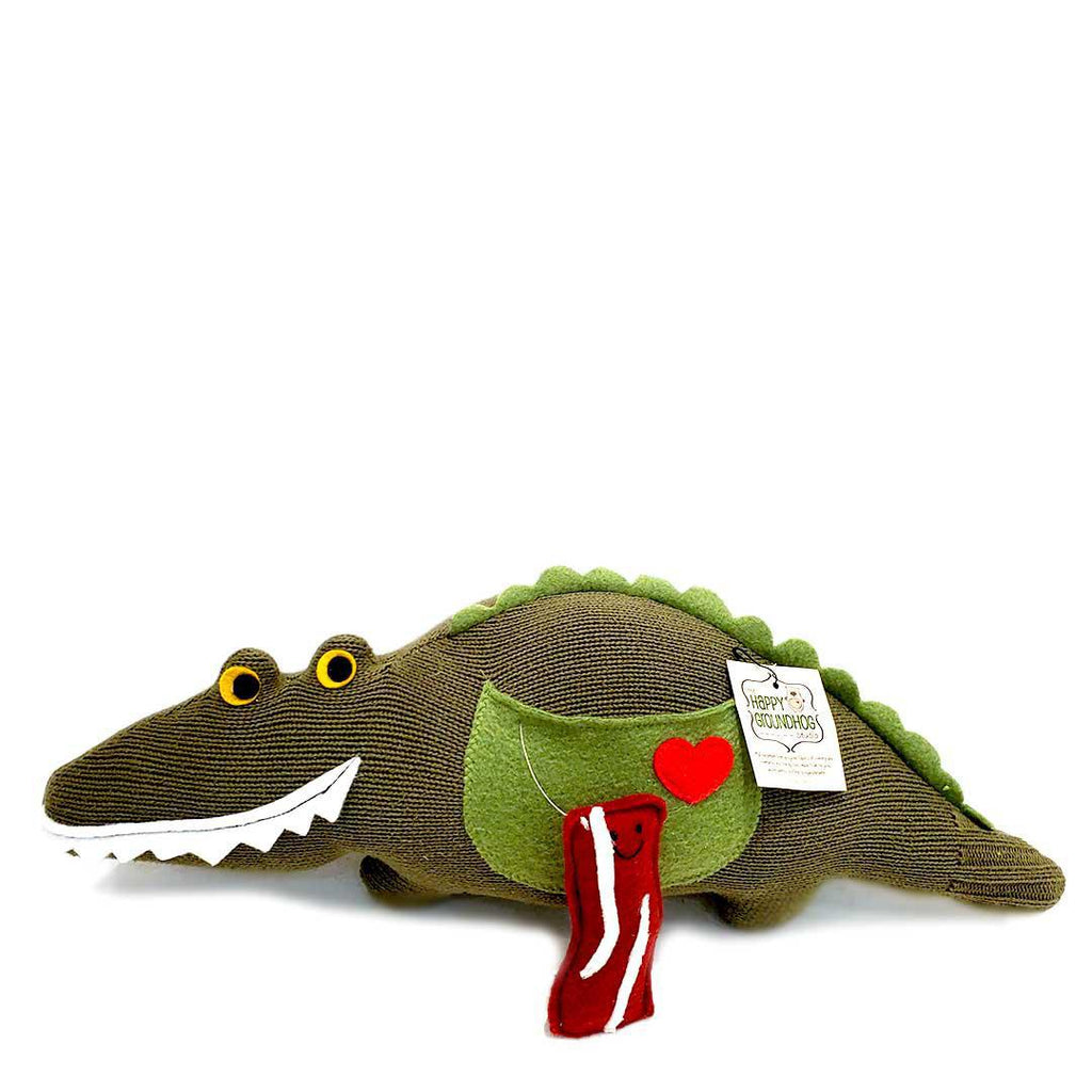 Plush - Alligator with Bacon by Happy Groundhog Studio