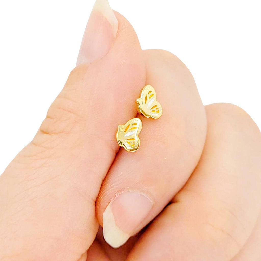 Earrings - Butterfly Studs by Hemleva