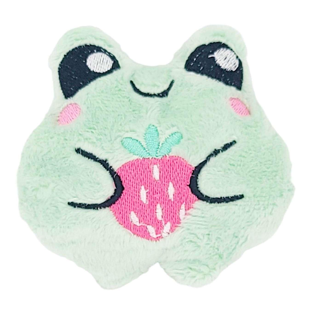 Keychain - Plush Strawberry Frog by Kawaii Hair Candy