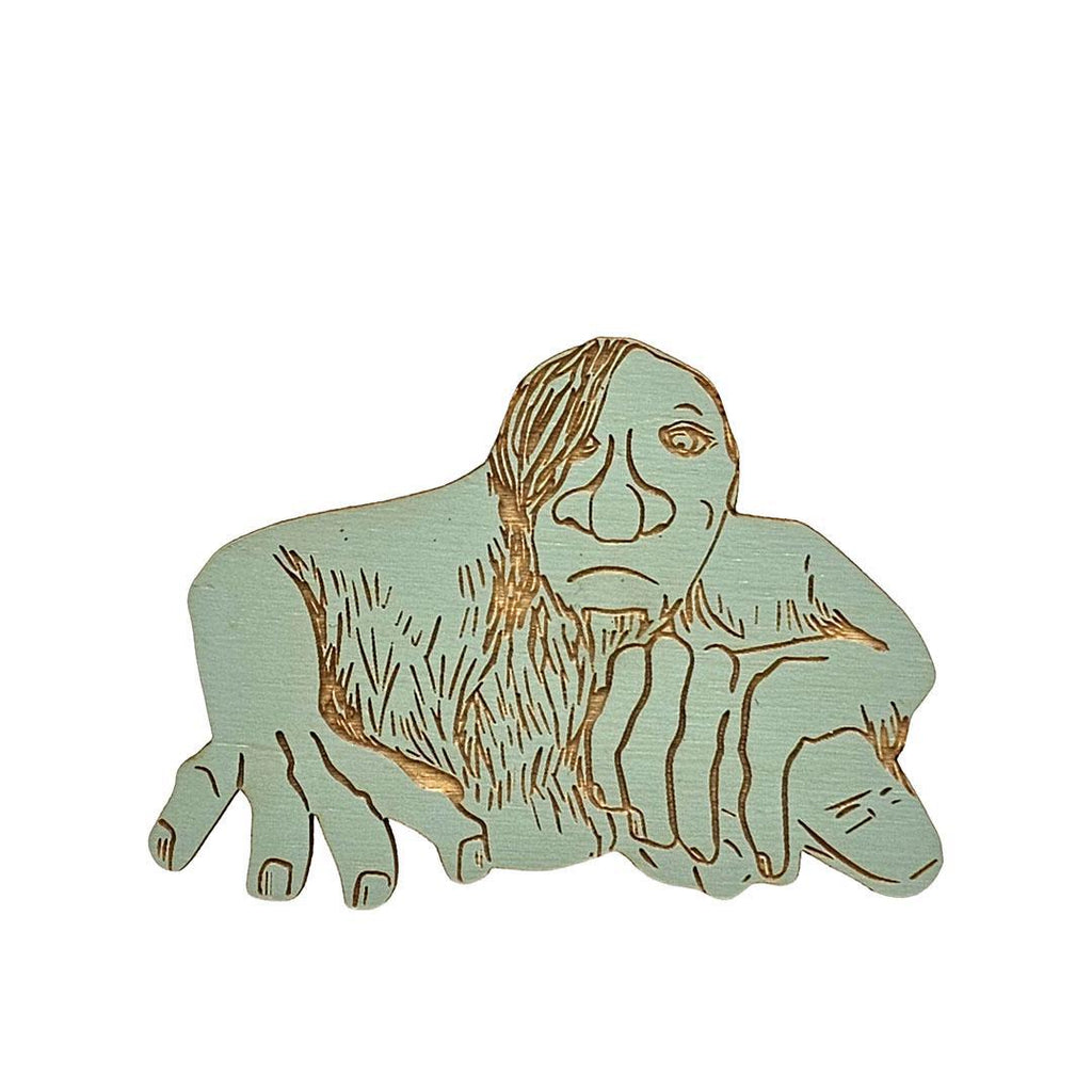 Magnets - Small - Fremont Troll (Aqua Sage) by SnowMade