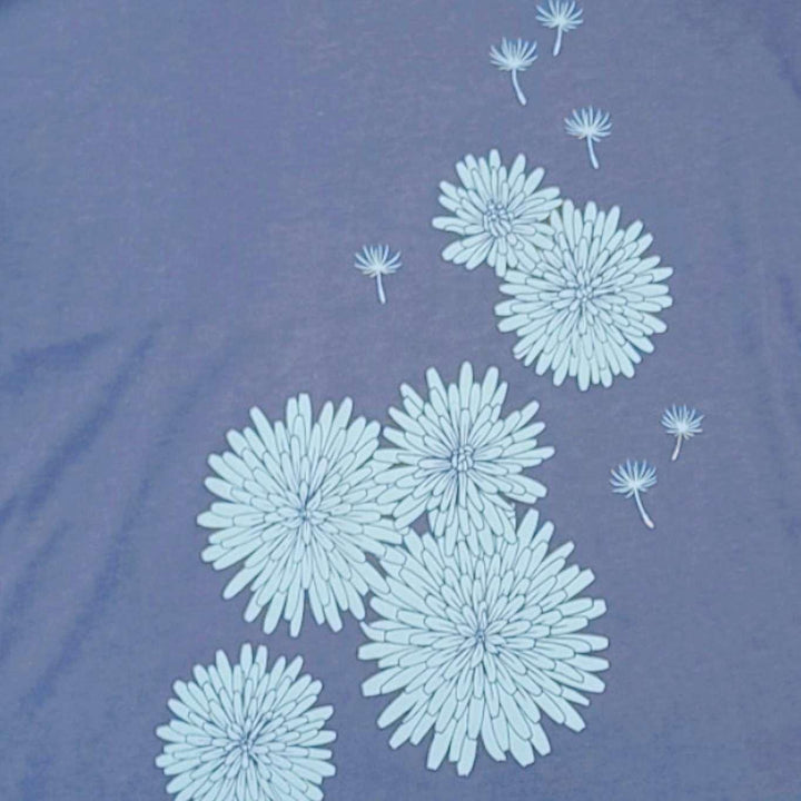 Long Sleeve - Dandelion Blue  (S - XL) by Uzura