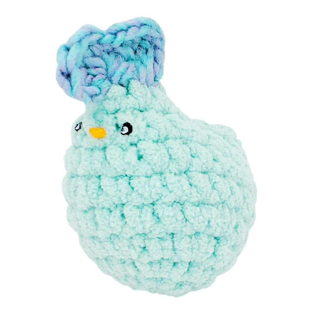 Plush Toy - Pocket Chicken (Aqua - Assorted) by Moyo Workshop