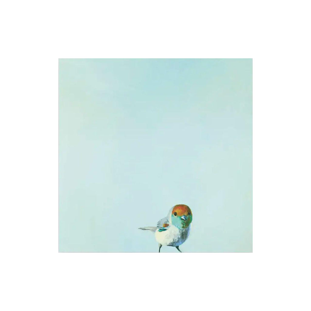 Wall Art - Joey on 8in x 8in Wood Panel by The Mincing Mockingbird