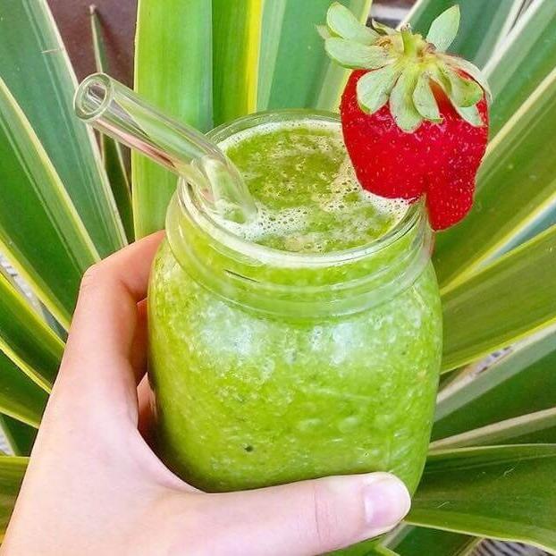 Straws - Single - Smoothie Straws (Straight or Bent) by DrinkingStraws.Glass