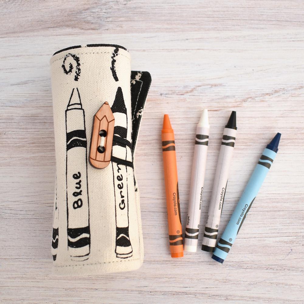 (30% Off) Rollup* - Crayon Set with 12 Crayons by So Handmade