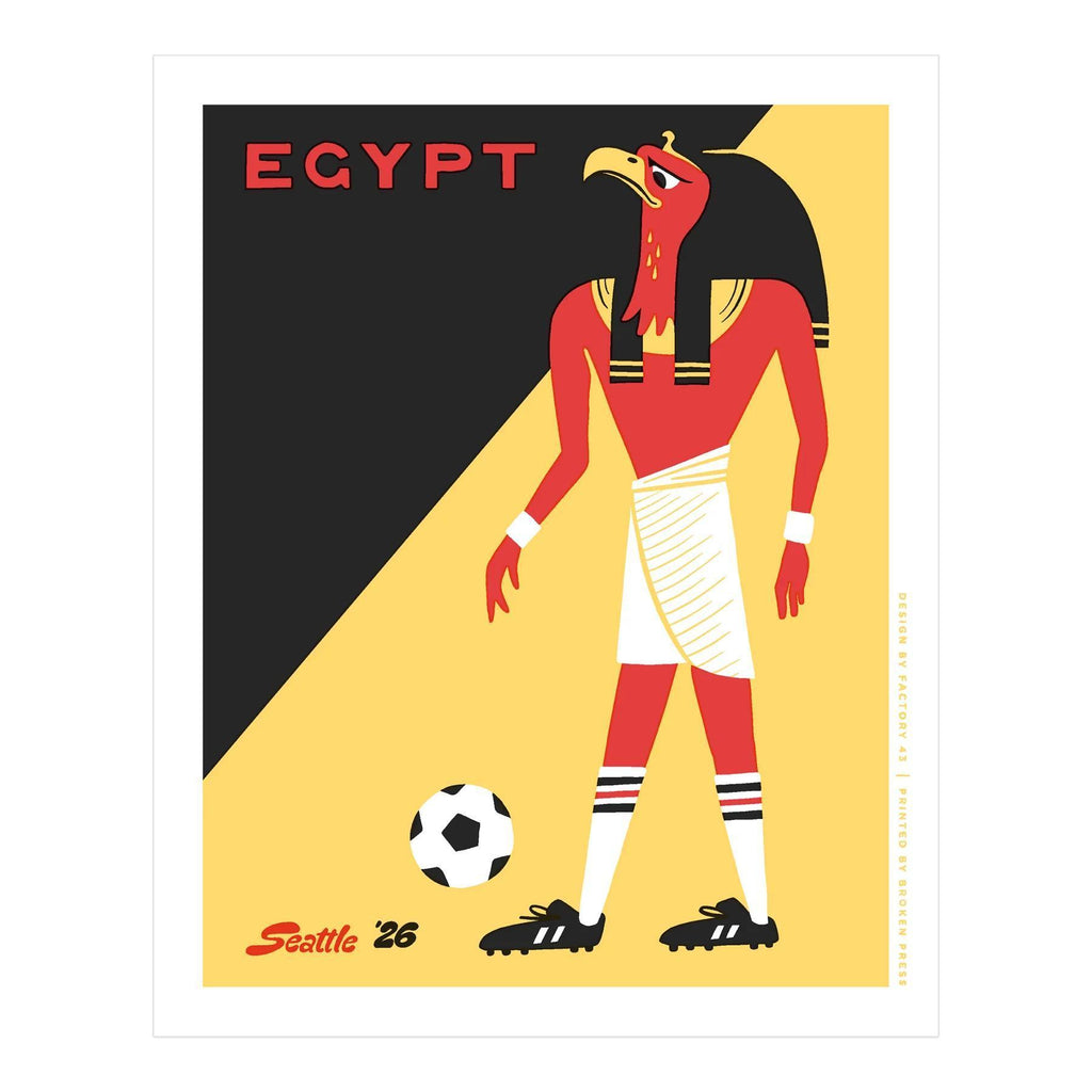 Art Print - 8x10 - World Cup Egypt Print by Factory 43