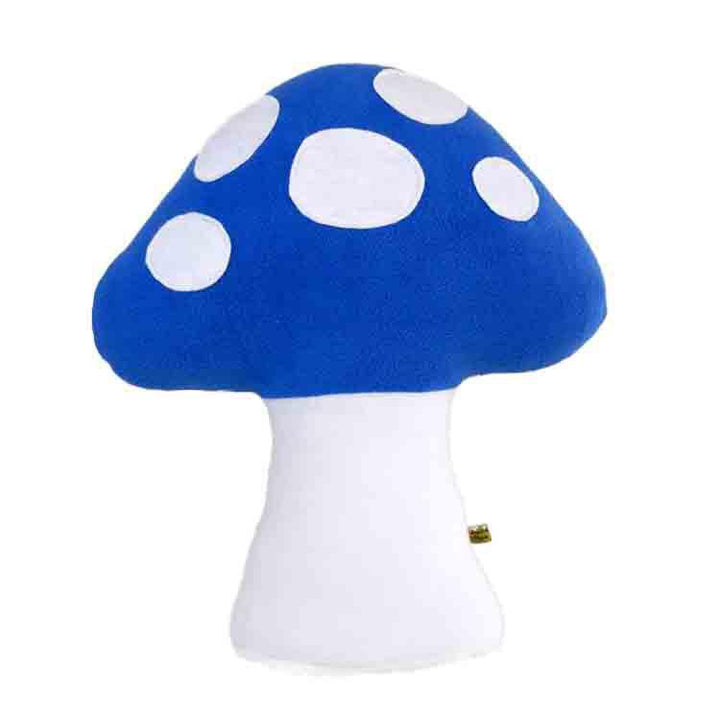 Plush - Large Mushroom Pillow (Blue) by Beautifully Regular