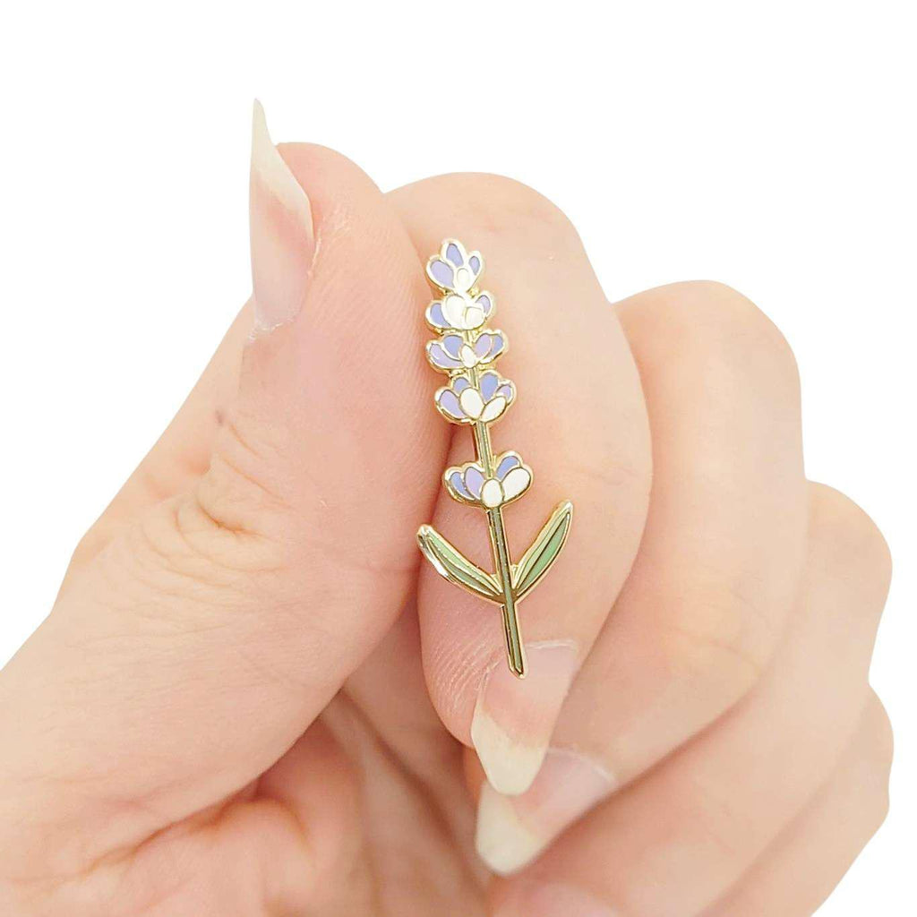 Enamel Pin - Lavender by Hemleva