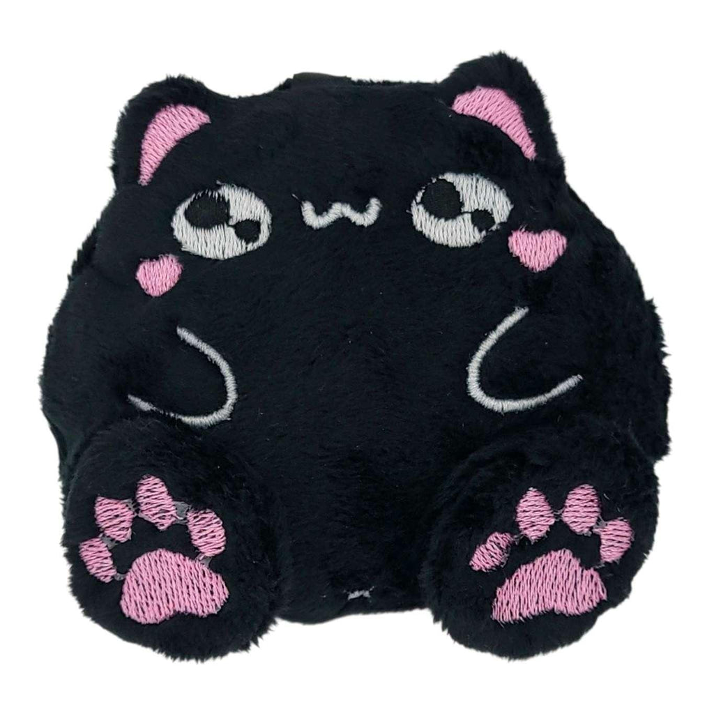 Keychain - Plush Cat (Black) by Kawaii Hair Candy