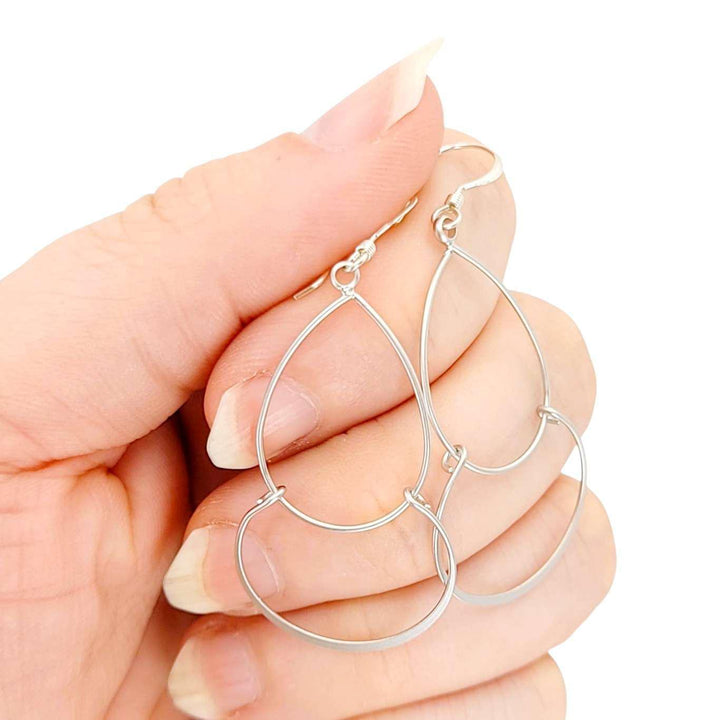 Earrings - Serena Dangles (Sterling Silver) by Foamy Wader