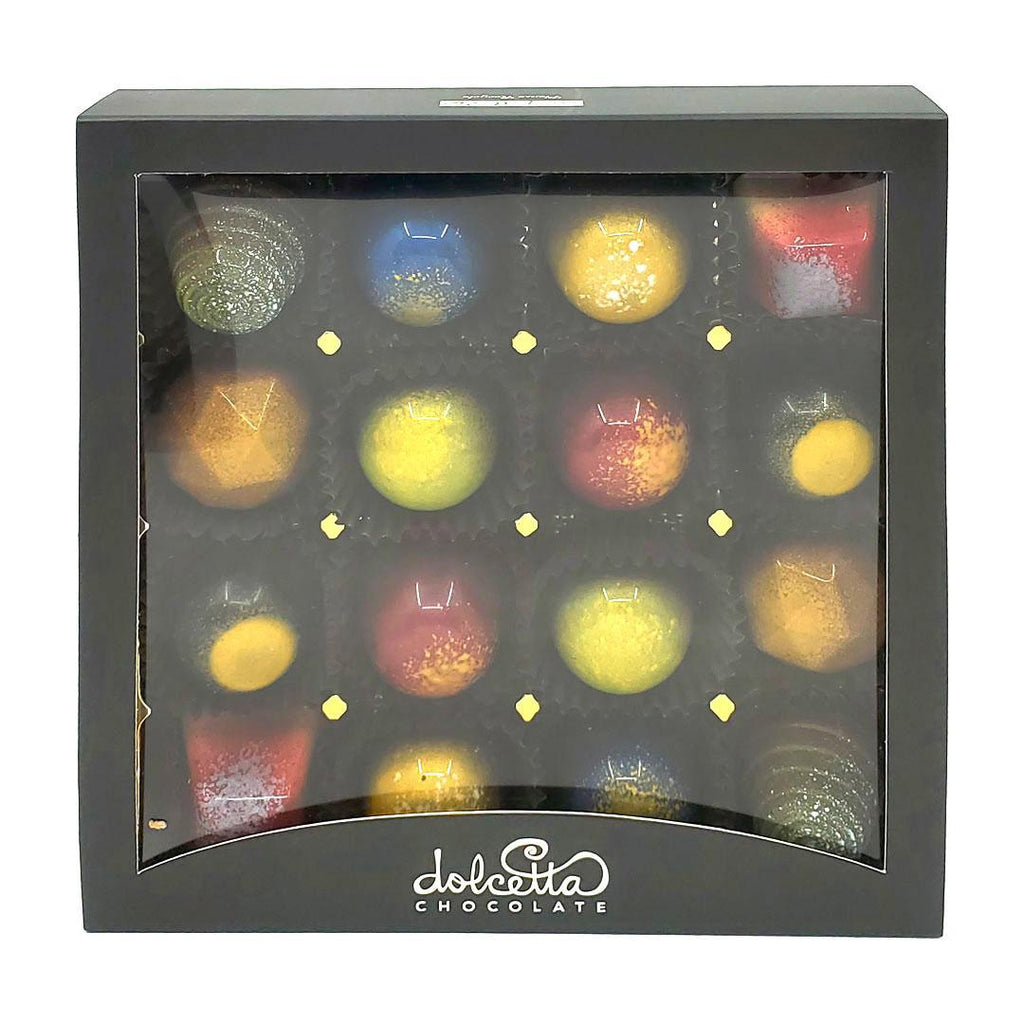 Holiday Bonbons - 16 Piece Holiday Assortment by Dolcetta Artisan Sweets