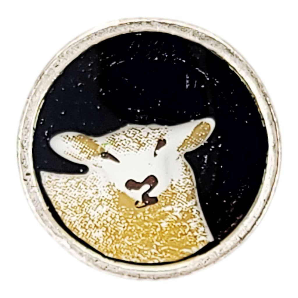 Lapel Pin - Sheep Black by XV Studios