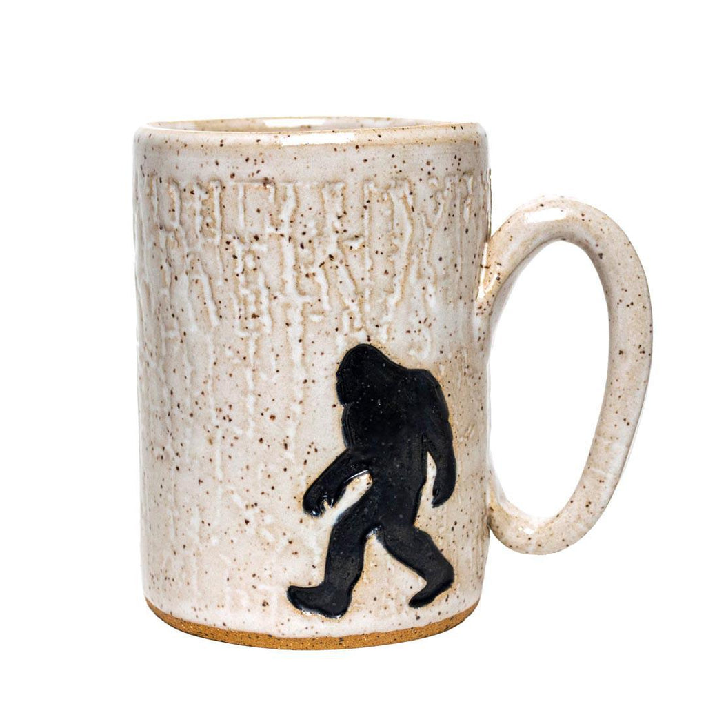Mug - 16oz - Sasquatch (White) Ceramic Mug by White Squirrel Clayworks
