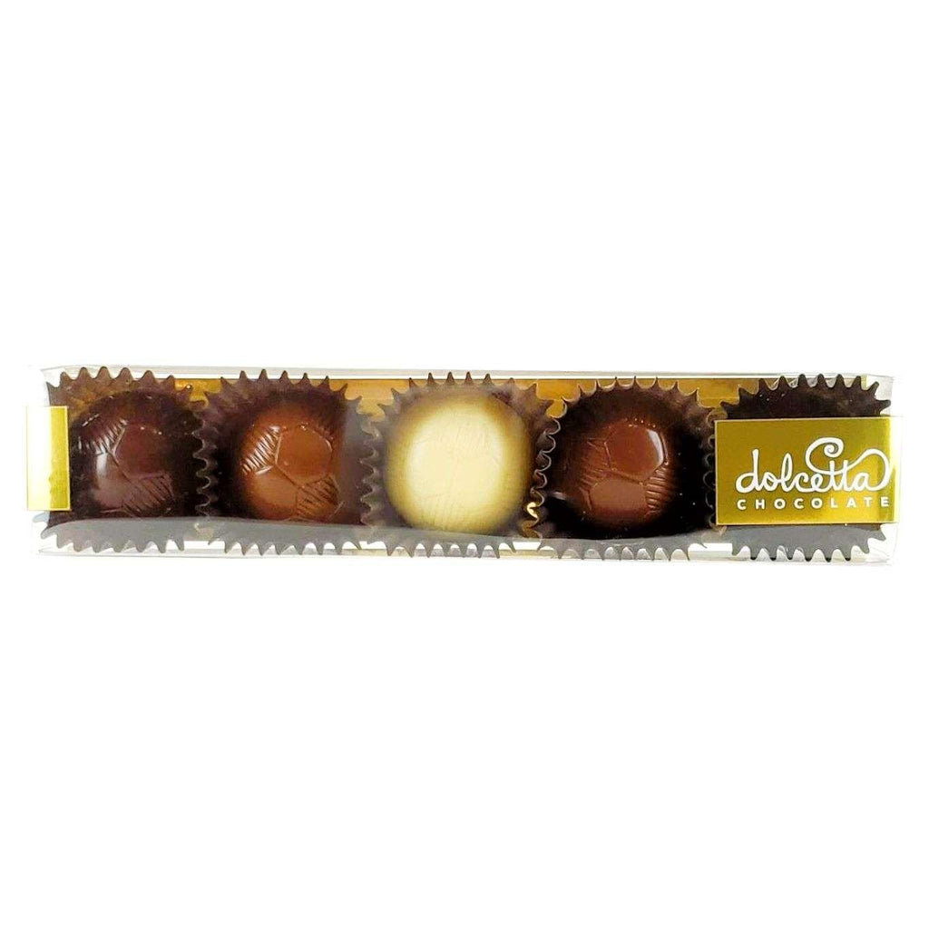 Soccer Bonbons - Set of 5 by Dolcetta Artisan Sweets