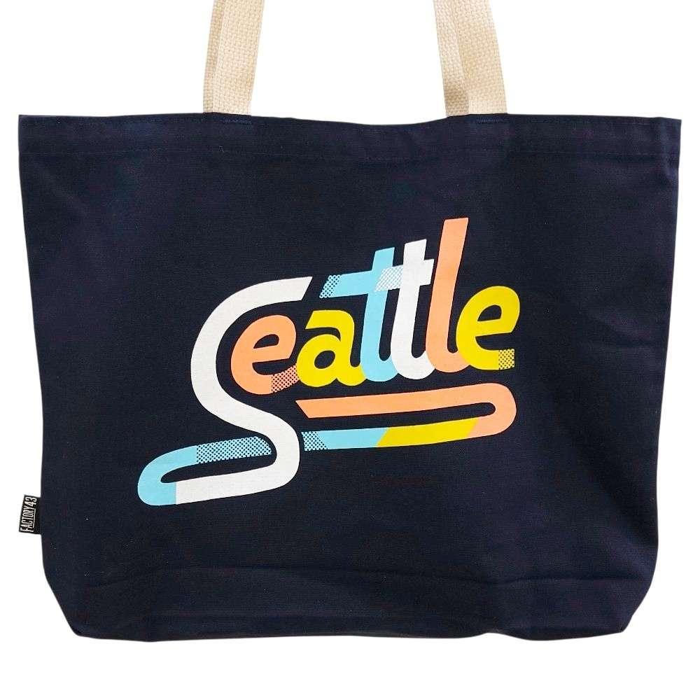 Tote Bag - Colorful Seattle by Factory 43