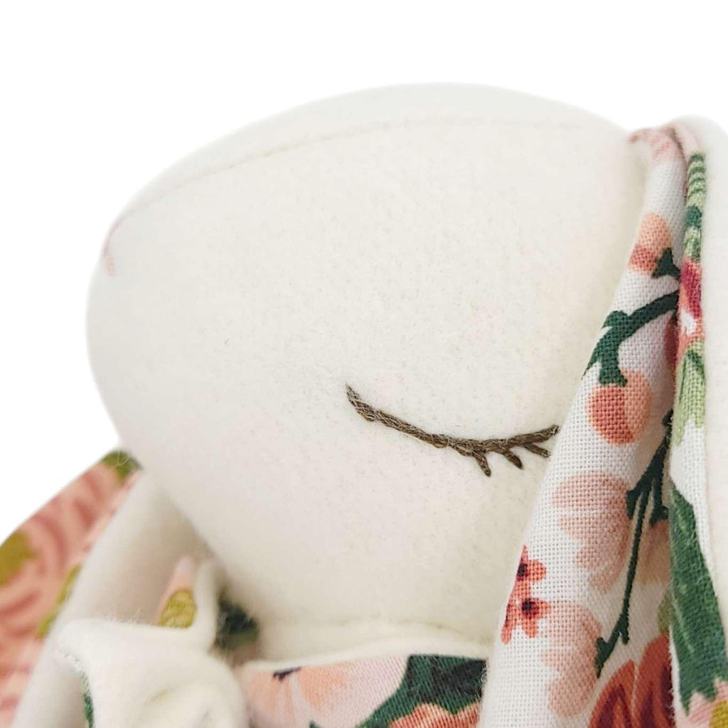 Plush - Bunny Snuggle Lovey (Garden Party) by The Bird & Elephant