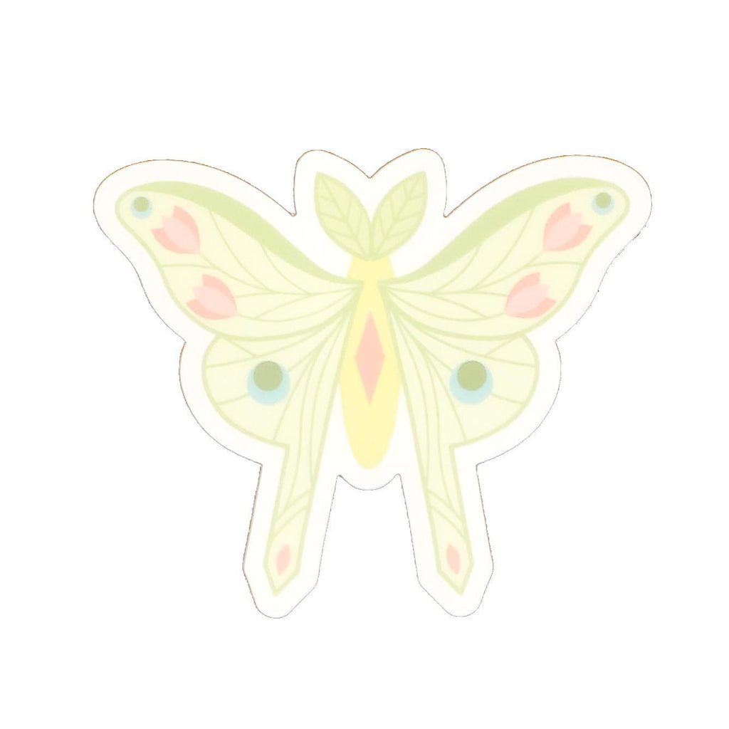 Sticker - Luna Moth by Amber Leaders Designs