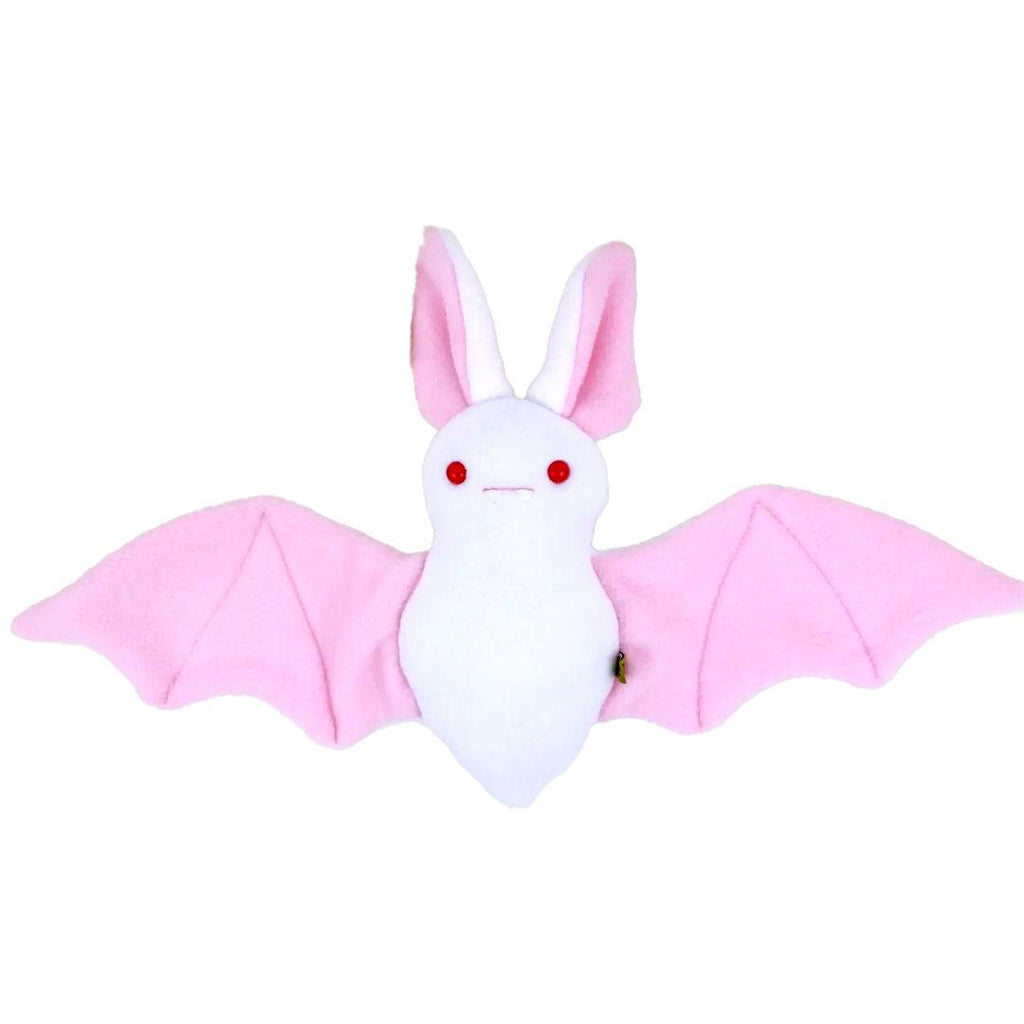 Plush - Albino White Bat by Beautifully Regular