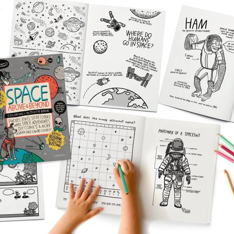 Book - Coloring and Activities (Space: Above and Beyond) by Your Very Favorite