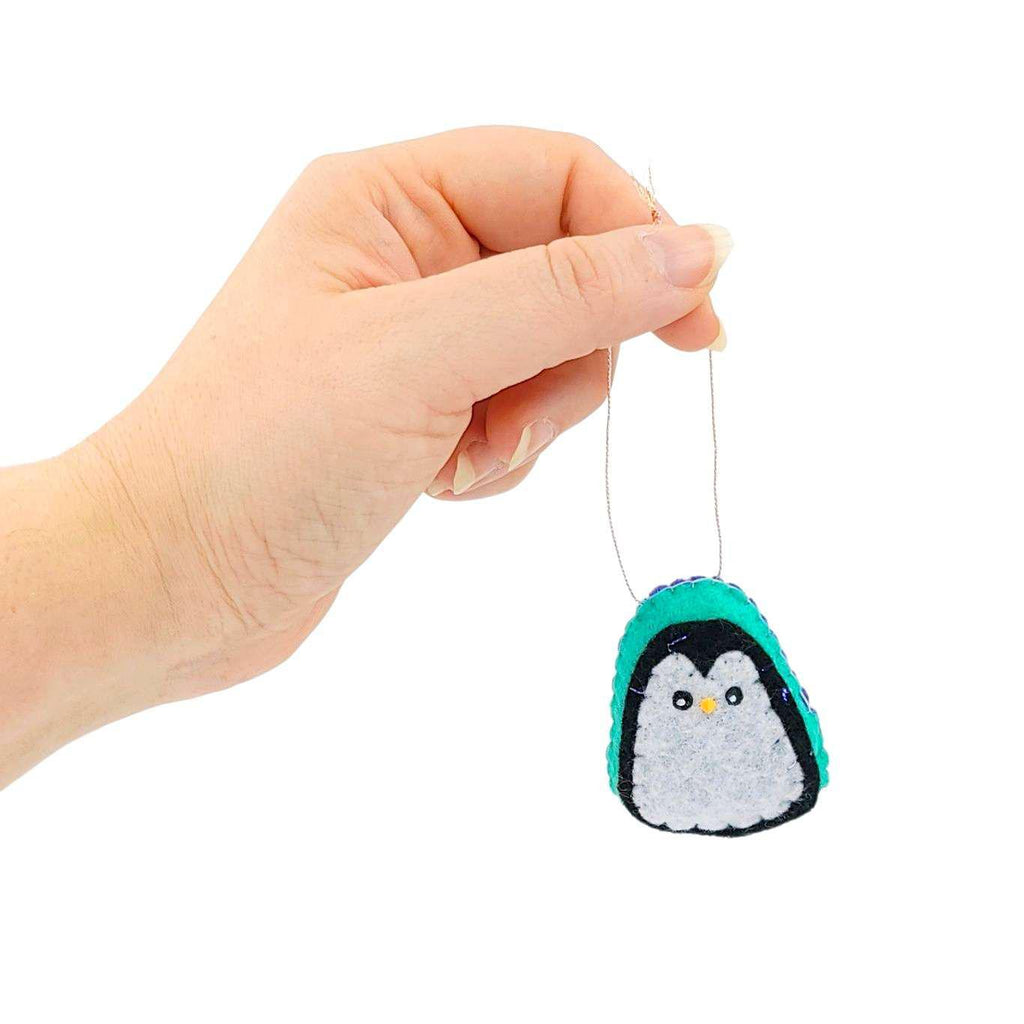 Ornament - Felt Penguin (Assorted) by Moyo Workshop