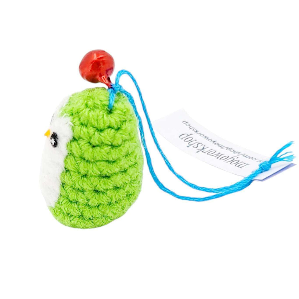 Ornament - Penguin with Bell (Green) by Moyo Workshop