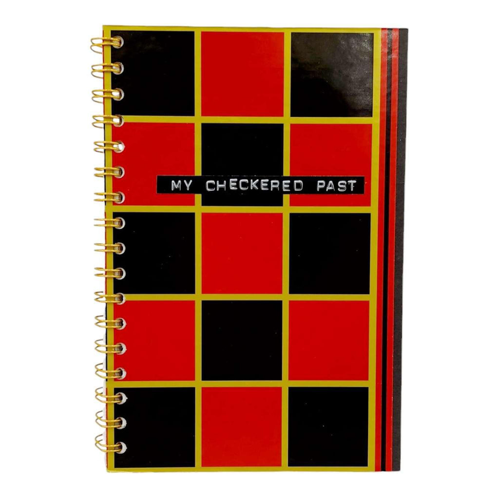 Journal - Vintage Strategy Squares Game (My Checkered Past) by Crafty Earth Monkey