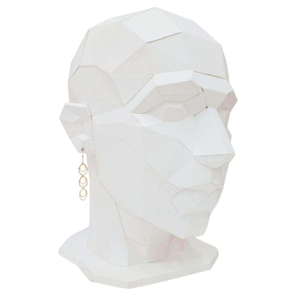 Earrings - Skipping Stone Dangles (14k Gold Fill) by Foamy Wader