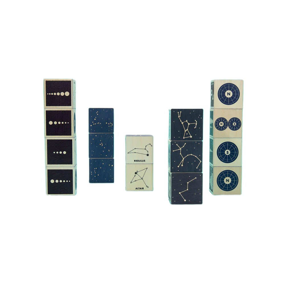 Blocks - Constellation (Set of 16) by Uncle Goose