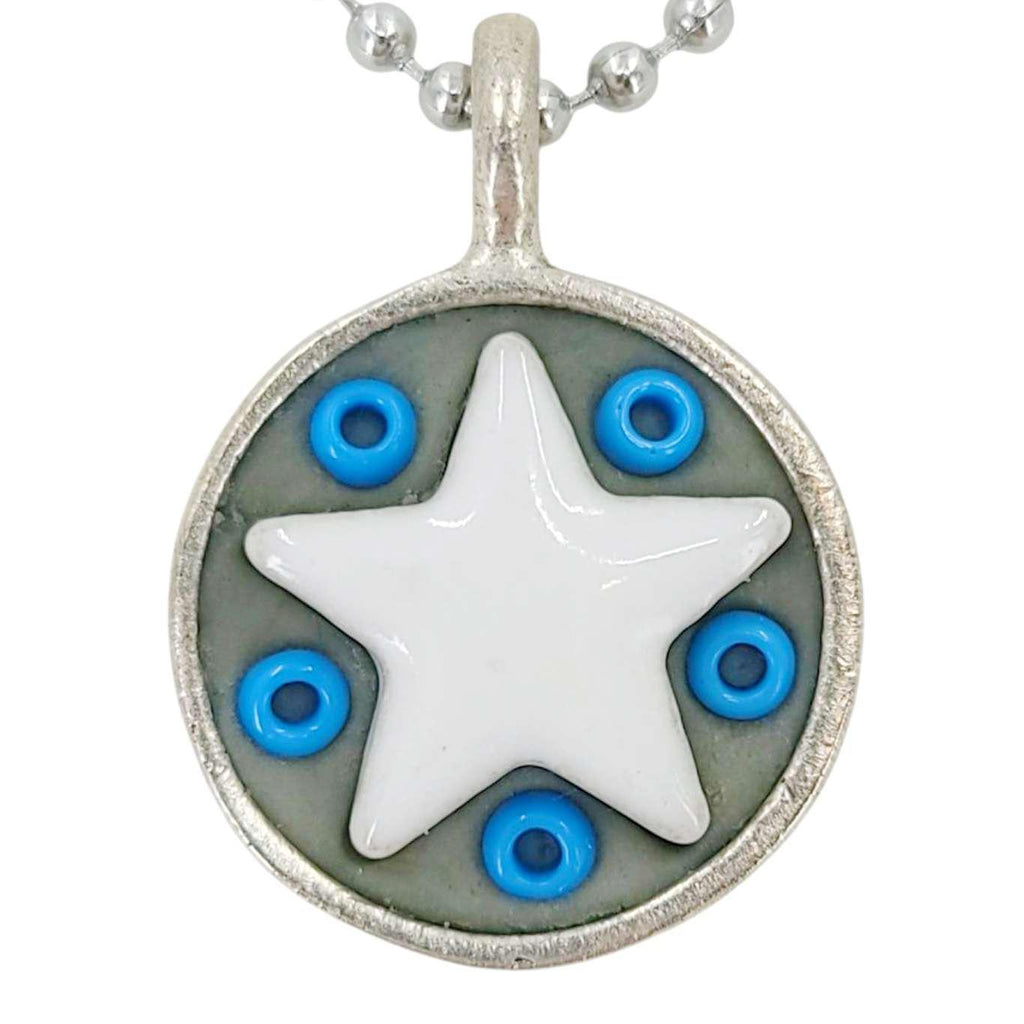 Necklace - Star Baby (White Stars) by XV Studios
